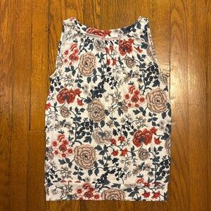 LOFT Outlet Floral Tank Top/Shell Size XSP